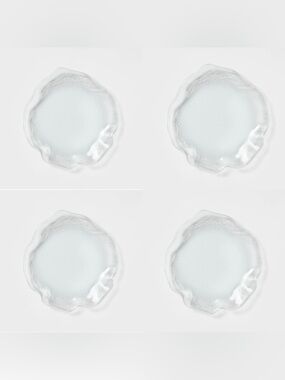 Acrylic Ruffled Salad Plate SET of 4 - Threshold™ designed with Studio McGee